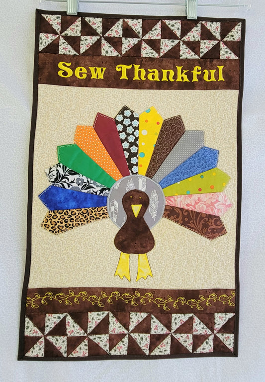 Quilted Wall Hanging - Sew Thankful